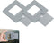 HZ Yihai Autumn 2 Pcs Portable Adjustable View Finder, Color Isolation Viewfinder for Photography,View Finder
