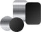 Adhesive Thin Metal Plates(Compatible with Magnetic Mounts),4 Piece Metal Plates for Phone