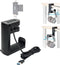 KIWIFOTOS Headphone Stand with 4 USB Ports Hub, PC Gaming Headset Holder, 360 Degree Rotation Clamp Under Desk