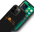 ZHEGAILIAN iPhone 15 Pro Max Case, Halloween Pumpkin Heartbeat, Soft TPU, Non-Slip, Shock Absorption, 6.7-inch.