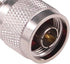 2pcs N Type Male to F Type Female Coax Adapter RF Coaxial Connector for Antenna Router Booster Systems (F112-2)