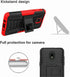 Yiakeng Galaxy J7 Refine Case - Shockproof Protective with Kickstand for Samsung J737V, J737T (Red)