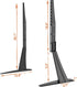 Hemudu 27-55 Inch 800x400 mm, 125 lbs, Universal Table Top TV Stand Base TV Legs with Height Adjustment fits Most LCD