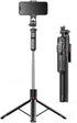 Tengsun 67" Phone Tripod & Selfie Stick Travel Tripod for iPhone Selfies, with