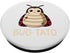 Bug-Tato Funny Bug Insect Entomology Potato Pun Lover PopSockets Standard PopGrip