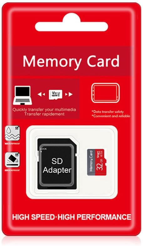 funxwe 32GB TF Card Flash Memory Card with SD Adapter, Ultra High Speed
