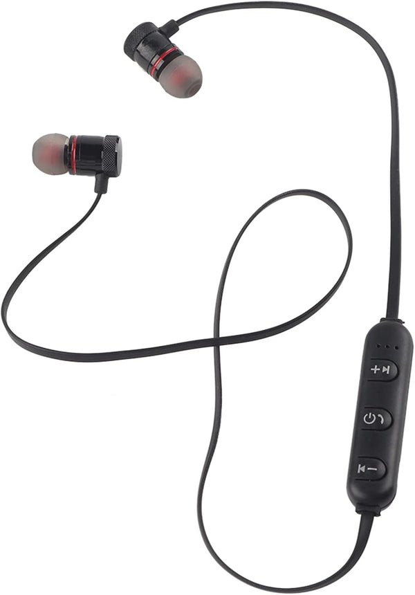 POCREATION Bluetooth Neckband Headphones, Wireless Sports Earphone Headset, Noise Cancelling for Gym Workout Running
