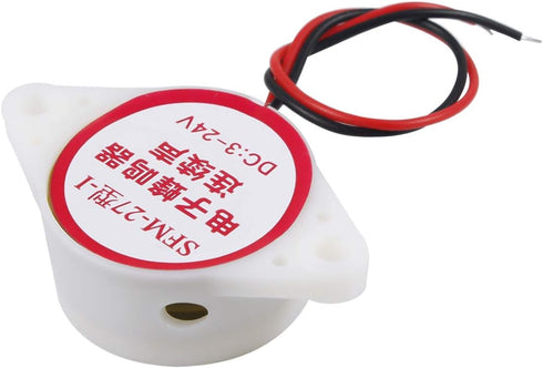 10PCS SFM-27 95DB High-Decibel Electronic Buzzer Beep Alarm, 3-24V 12V Continuous Beep