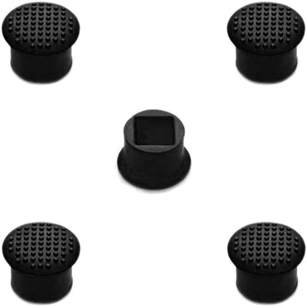 MMOBIEL 5 PCS Rubber TrackPoint Keyboard Mouse Black Cap for HP Pavilion/Envy/Spectre/EliteBook/Omen