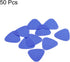 MECCANIXITY 50pcs Dark Blue Plastic Phone Pry Opening Tools 1mm Thick for Mobile Repair, Guitar Picks