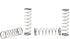 70Pcs/Pack 70g Magnetic Springs for Custom Modified 22mm MX Switches, Non-Magnetic for 60% Mechanical Keyboard