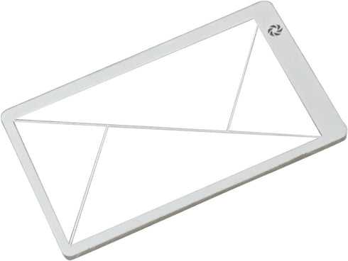 Generic 8.5x5.4x0.2cm Viewfinder ABS Compact | Camcorder Viewfinder | Positioning Ruler | Photography Framing Tool |