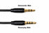 Generic 3.5mm 31.5cm ImmersionRC TRS to TRRS AV Cable, Shielded Cable for Camcorders and PowerPlay, Black
