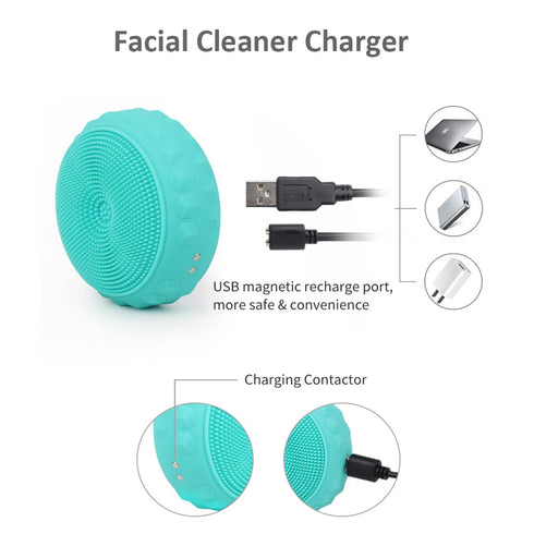 Vebaisa 2 5mm/0.2inch Magnetic USB DC Charger Cable Replacement Charging Cord for Dots Rechargeable Devices
