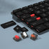 DRAOZA Kailh Choc Low Profile Switch, 5-Pin Chocolate Switches for Mechanical Gaming Keyboards (Red, 20pcs)
