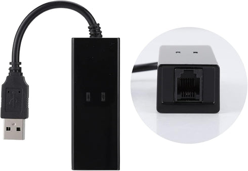 RJ11 to USB Adapter, Fax Modem USB Windows 10, External Dial Up Voice Fax Data Modem for Win7/Win8/Win10