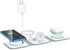 Wireless Charger 3 in 1, RTOPS Magnetic Travel Charging Station for Multiple Devices, GaN 3 in 1 Charger, Compatible