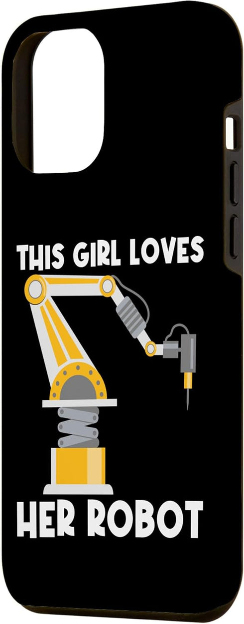 iPhone 14 Plus Cool Robotics Art For Girls Kids Robot Robotics Engineering Case