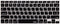 XSKN Hebrew Israel Language Black Silicone Keyboard Skin for 2015 and Earlier MacBook Air 13, Pro 13 15 17 inch