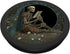 Librarian Skeleton Gothic Goth Book Reading Lover PopSockets Standard PopGrip