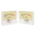 T-90 VU Meter Header, DB Test Meter Amplifier Level with Light Bulb for Car Audio and Recording Studio