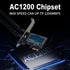F FENVI AC1200 2.4GHz 5GHz 4.0, 11/10/8/7 FENVI Wireless WiFi PCIe Card for Desktop PC, Dual Band & with Bluetooth Low