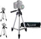 Acuvar Lightweight 50 Inch Camera Tripod with 3-Way Pan & Tilt Head Aluminum