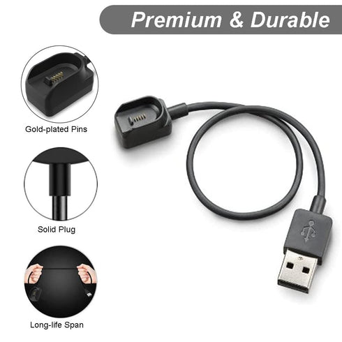Charger for Plantronics Voyager Legend, Replacement USB Charging Cable Cord for Voyager Legend Headset (27cm)