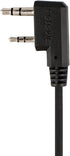 Retevis 2 Way Radio Earpiece, C-Type Earhook Headset with Mic, 2 Pin, Compatible with RT22, RT68, BAOFENG Walkie Talkies