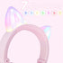 Cat Ear Bluetooth Headphones, Toddlers Kids Wireless Headphones for Boys and Girls, Compatible with Amazon Fire