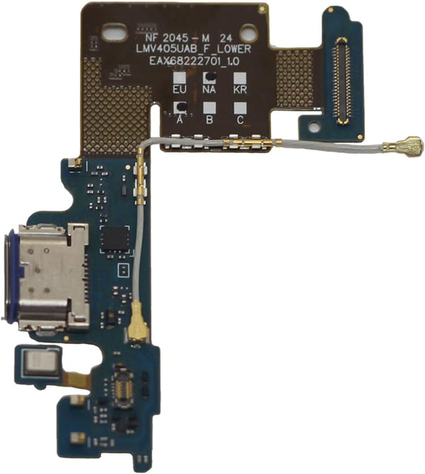 USB Charging Port Dock Connector Flex Cable Mic for LG V40 ThinQ V400N V405TAB V405UA V409N