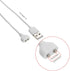 2PCS Magnetic USB DC Charger Cable, 1m Replacement Charging Magnet Cord, 5mm Pitch for Wall Charger, Power Bank,
