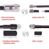 XRDS-RF KMR400 SMA to N Cable 35ft, Low Loss Extension Cable with N-Male to SMA-Male Connector, 50 Ohm