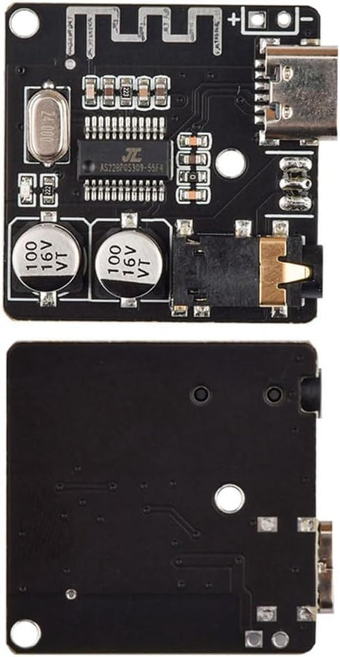 HiLetgo 5pcs Bluetooth 5.0 Mp3 Lossless Decoder Board, USB-C Audio Bluetooth Receiver Board Wireless Stereo Module