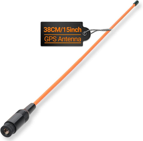 Roniware Extended Long Range Flexible Receiver Orange Antenna Upgrade 15 inch Whip Antenna