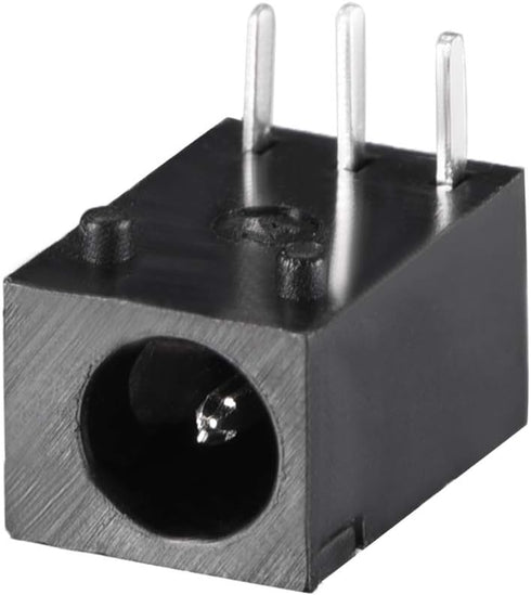 uxcell DC-003 3.5mm x 1.0mm DC Power Jack Plug, 15pcs 3 Pin Female Socket Connector