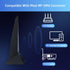 XLQJVPO 2.4GHz 5GHz 80cm Z390 Z490 X570 2T2R Laptops Dual Band WiFi Antenna RP-SMA Magnetic Base Adapter Antenna