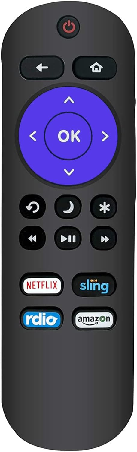Remote Compatible with All Hitachi Roku TV, Universal Remote for Hitachi Roku TV