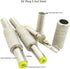 10Pcs 5.5 * 2.1/2.5mm DC Power Jack Plug Adapter Connector Power Supply Ends Solder Type DIY DC Connector (5.5 * 2.5mm)