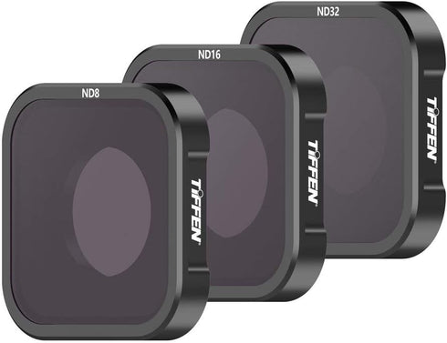 Tiffen Filter Kit for GoPro Hero 9 (ND8, ND16, ND32) Camera Lens Filters