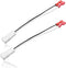 SYudwen 2PC Front Dash Tweeters Speaker Wiring Harness Connector Plug, Audio Cable Plug
