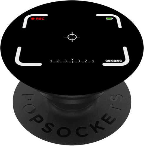 Kamera Sucher Foto Apparat Kostm Camera viewfinder costume for photographer or filmmaker PopSockets Swappable PopGrip
