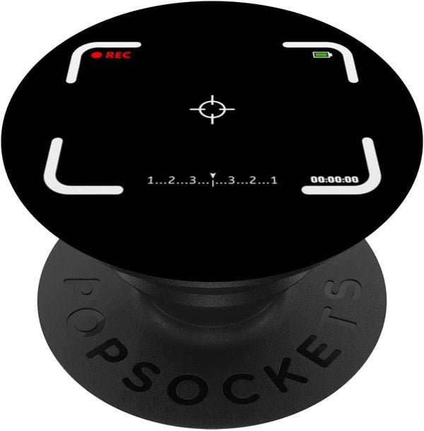 Kamera Sucher Foto Apparat Kostm Camera viewfinder costume for photographer or filmmaker PopSockets Swappable PopGrip