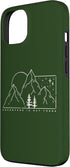 Vintage Granola Boy Aesthetic Salty Granola Girl 13 Camping PNW Case for iPhone