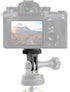 Tripod Mount Adapter for GoPro 1/4-20 Camera Mount, Fits GoPro Hero 8/9/10/11/12, Sony, Xiaomi, Yi Action Cameras