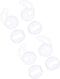 Rayker Earbud Covers Replacement for Airpods, Anti-Slip Ear Tips, 4 Pairs, Slim (White)