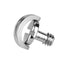 10 Pack Stainless Steel D Shaft D-Ring 1/4" Tripod Screw Adapter, Camera Screw Adapter, Quick Release Mounting Screw Adapter for Camera Camcorder Tripod Monopod QR Quick Release Plate