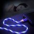 USB A to Micro USB Android Phone Charger Cable, Fast Charging High Data Speed, Visible Light Up LED Current Flowing