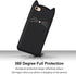 Cute iPhone SE 2022 Case, Black Whisker Cat Ears Funny 3D Cartoon Kitty Soft Silicone Slim Fit