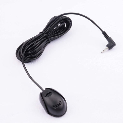 Mic 3.5mm External Microphone Assembly for Car Bluetooth Enabled Audio Stereo Radio Receiver with 3m Cable